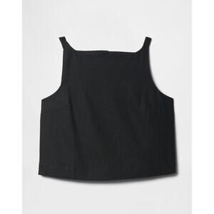 Gap Linen-Blend Apron Top
